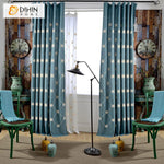 DIHIN HOME Modern Blue Embroidered Customized Curtains,Blackout Grommet Window Curtain for Living Room ,52x63-inch,1 Panel Roman Shades Curtains Window Blinds custom curtains blackout curtains curtains for living room sheer curtains curtain fabric linen curtains kitchen curtains velvet curtains pinch pleat curtains bay window curtains outdoor curtains pleated curtains floral curtains dining room curtains kitchen valances drapes for bedroom patio curtains nursery curtains grommet curtains