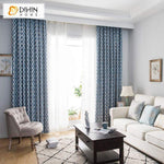 DIHIN HOME Modern Blue Geometric Curtains,Blackout Grommet Window Curtain for Living Room ,52x63-inch,1 Panel Roman Shades Curtains Window Blinds custom curtains blackout curtains curtains for living room sheer curtains curtain fabric linen curtains kitchen curtains velvet curtains pinch pleat curtains bay window curtains outdoor curtains pleated curtains floral curtains dining room curtains kitchen valances drapes for bedroom patio curtains nursery curtains grommet curtains