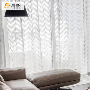 DIHIN HOME Modern Blue Jacquard Stitching Curtains,Grommet Window Curtain for Living Room ,52x63-inch,1 Panel Roman Shades Curtains Window Blinds custom curtains blackout curtains curtains for living room sheer curtains curtain fabric linen curtains kitchen curtains velvet curtains pinch pleat curtains bay window curtains outdoor curtains pleated curtains floral curtains dining room curtains kitchen valances drapes for bedroom patio curtains nursery curtains grommet curtains