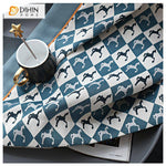 DIHIN HOME Modern British Style Jacquard,Blackout Grommet Window Curtain for Living Room ,52x63-inch,1 Panel Roman Shades Curtains Window Blinds custom curtains blackout curtains curtains for living room sheer curtains curtain fabric linen curtains kitchen curtains velvet curtains pinch pleat curtains bay window curtains outdoor curtains pleated curtains floral curtains dining room curtains kitchen valances drapes for bedroom patio curtains nursery curtains grommet curtains
