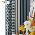 DIHIN HOME Modern British Style Jacquard,Blackout Grommet Window Curtain for Living Room ,52x63-inch,1 Panel Roman Shades Curtains Window Blinds custom curtains blackout curtains curtains for living room sheer curtains curtain fabric linen curtains kitchen curtains velvet curtains pinch pleat curtains bay window curtains outdoor curtains pleated curtains floral curtains dining room curtains kitchen valances drapes for bedroom patio curtains nursery curtains grommet curtains