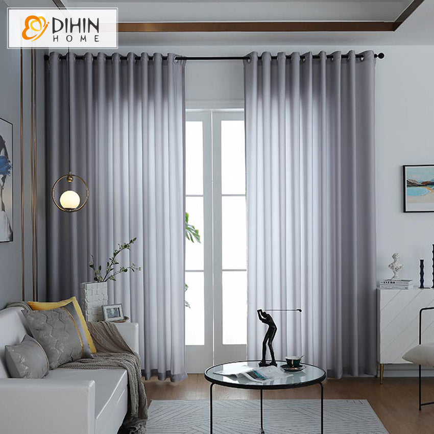DIHIN HOME Modern Chiffon Yarn Grey Color,Grommet Window Sheer Curtain for Living Room ,52x63-inch,1 Panel Roman Shades Curtains Window Blinds custom curtains blackout curtains curtains for living room sheer curtains curtain fabric linen curtains kitchen curtains velvet curtains pinch pleat curtains bay window curtains outdoor curtains pleated curtains floral curtains dining room curtains kitchen valances drapes for bedroom patio curtains nursery curtains grommet curtains
