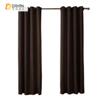 DIHIN HOME Modern Coffee Color Blackout Curtains ,Blackout Grommet Window Curtain for Living Room ,52x63-inch,1 Panel Roman Shades Curtains Window Blinds custom curtains blackout curtains curtains for living room sheer curtains curtain fabric linen curtains kitchen curtains velvet curtains pinch pleat curtains bay window curtains outdoor curtains pleated curtains floral curtains dining room curtains kitchen valances drapes for bedroom patio curtains nursery curtains grommet curtains