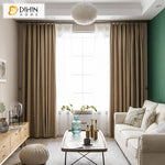 DIHIN HOME Modern Coffee Cotton Linen Window Curtains ,Blackout Grommet Window Curtain for Living Room ,52x63-inch,1 Panel Roman Shades Curtains Window Blinds custom curtains blackout curtains curtains for living room sheer curtains curtain fabric linen curtains kitchen curtains velvet curtains pinch pleat curtains bay window curtains outdoor curtains pleated curtains floral curtains dining room curtains kitchen valances drapes for bedroom patio curtains nursery curtains grommet curtains