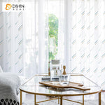 DIHIN HOME Modern Colorful Lines,Sheer Curtain,Grommet Window Curtain for Living Room ,52x63-inch,1 Panel Roman Shades Curtains Window Blinds custom curtains blackout curtains curtains for living room sheer curtains curtain fabric linen curtains kitchen curtains velvet curtains pinch pleat curtains bay window curtains outdoor curtains pleated curtains floral curtains dining room curtains kitchen valances drapes for bedroom patio curtains nursery curtains grommet curtains