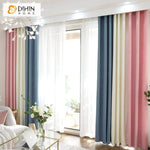 DIHIN HOME Modern Colorful Spliced Curtains，Blackout Grommet Window Curtain for Living Room ,52x63-inch,1 Panel Roman Shades Curtains Window Blinds custom curtains blackout curtains curtains for living room sheer curtains curtain fabric linen curtains kitchen curtains velvet curtains pinch pleat curtains bay window curtains outdoor curtains pleated curtains floral curtains dining room curtains kitchen valances drapes for bedroom patio curtains nursery curtains grommet curtains