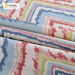 DIHIN HOME Modern Colorful Striped Wave Curtains ,Cotton Linen ,Blackout Grommet Window Curtain for Living Room ,52x63-inch,1 Panel Roman Shades Curtains Window Blinds custom curtains blackout curtains curtains for living room sheer curtains curtain fabric linen curtains kitchen curtains velvet curtains pinch pleat curtains bay window curtains outdoor curtains pleated curtains floral curtains dining room curtains kitchen valances drapes for bedroom patio curtains nursery curtains grommet curtains