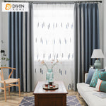 DIHIN HOME Modern Cotton Linen Blue and Grey Stitching Curtains With Lace,Grommet Window Curtain for Living Room,52x63-inch,1 Panel Roman Shades Curtains Window Blinds custom curtains blackout curtains curtains for living room sheer curtains curtain fabric linen curtains kitchen curtains velvet curtains pinch pleat curtains bay window curtains outdoor curtains pleated curtains floral curtains dining room curtains kitchen valances drapes for bedroom patio curtains nursery curtains grommet curtains