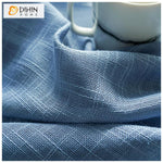 DIHIN HOME Modern Cotton Linen Blue Color,Sheer Curtain,Grommet Window Curtain for Living Room ,52x63-inch,1 Panel Roman Shades Curtains Window Blinds custom curtains blackout curtains curtains for living room sheer curtains curtain fabric linen curtains kitchen curtains velvet curtains pinch pleat curtains bay window curtains outdoor curtains pleated curtains floral curtains dining room curtains kitchen valances drapes for bedroom patio curtains nursery curtains grommet curtains