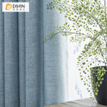 DIHIN HOME Modern Cotton Linen Cloth Blue Color Customized Curtains,Blackout Grommet Window Curtain for Living Room ,52x63-inch,1 Panel Roman Shades Curtains Window Blinds custom curtains blackout curtains curtains for living room sheer curtains curtain fabric linen curtains kitchen curtains velvet curtains pinch pleat curtains bay window curtains outdoor curtains pleated curtains floral curtains dining room curtains kitchen valances drapes for bedroom patio curtains nursery curtains grommet curtains