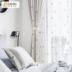 DIHIN HOME Modern Cotton Linen Embroidered Curtains,Grommet Window Curtain for Living Room,52x63-inch,1 Panel Roman Shades Curtains Window Blinds custom curtains blackout curtains curtains for living room sheer curtains curtain fabric linen curtains kitchen curtains velvet curtains pinch pleat curtains bay window curtains outdoor curtains pleated curtains floral curtains dining room curtains kitchen valances drapes for bedroom patio curtains nursery curtains grommet curtains