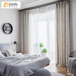 DIHIN HOME Modern Cotton Linen Embroidered Curtains,Grommet Window Curtain for Living Room,52x63-inch,1 Panel Roman Shades Curtains Window Blinds custom curtains blackout curtains curtains for living room sheer curtains curtain fabric linen curtains kitchen curtains velvet curtains pinch pleat curtains bay window curtains outdoor curtains pleated curtains floral curtains dining room curtains kitchen valances drapes for bedroom patio curtains nursery curtains grommet curtains