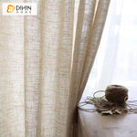 DIHIN HOME Modern Cotton Linen Fabric,Blackout Grommet Window Curtain for Living Room ,52x63-inch,1 Panel Roman Shades Curtains Window Blinds custom curtains blackout curtains curtains for living room sheer curtains curtain fabric linen curtains kitchen curtains velvet curtains pinch pleat curtains bay window curtains outdoor curtains pleated curtains floral curtains dining room curtains kitchen valances drapes for bedroom patio curtains nursery curtains grommet curtains