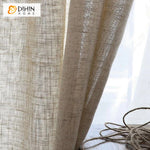 DIHIN HOME Modern Cotton Linen Fabric,Blackout Grommet Window Curtain for Living Room ,52x63-inch,1 Panel Roman Shades Curtains Window Blinds custom curtains blackout curtains curtains for living room sheer curtains curtain fabric linen curtains kitchen curtains velvet curtains pinch pleat curtains bay window curtains outdoor curtains pleated curtains floral curtains dining room curtains kitchen valances drapes for bedroom patio curtains nursery curtains grommet curtains