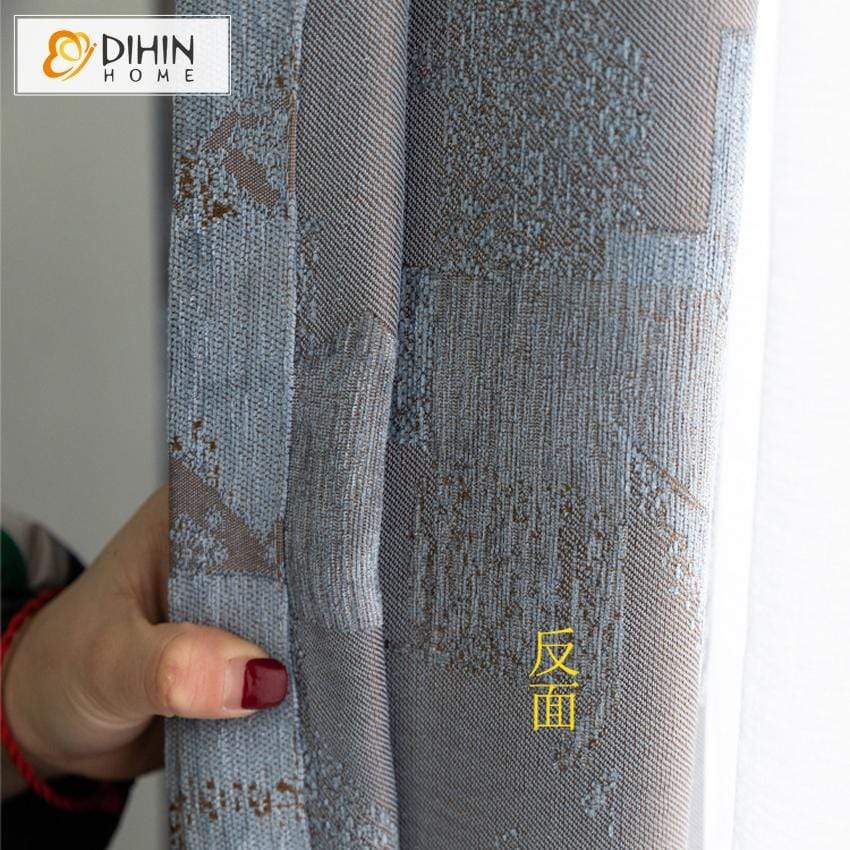 DIHIN HOME Modern Cotton Linen Geometric Curtains ,Blackout Grommet Window Curtain for Living Room ,52x63-inch,1 Panel Roman Shades Curtains Window Blinds custom curtains blackout curtains curtains for living room sheer curtains curtain fabric linen curtains kitchen curtains velvet curtains pinch pleat curtains bay window curtains outdoor curtains pleated curtains floral curtains dining room curtains kitchen valances drapes for bedroom patio curtains nursery curtains grommet curtains