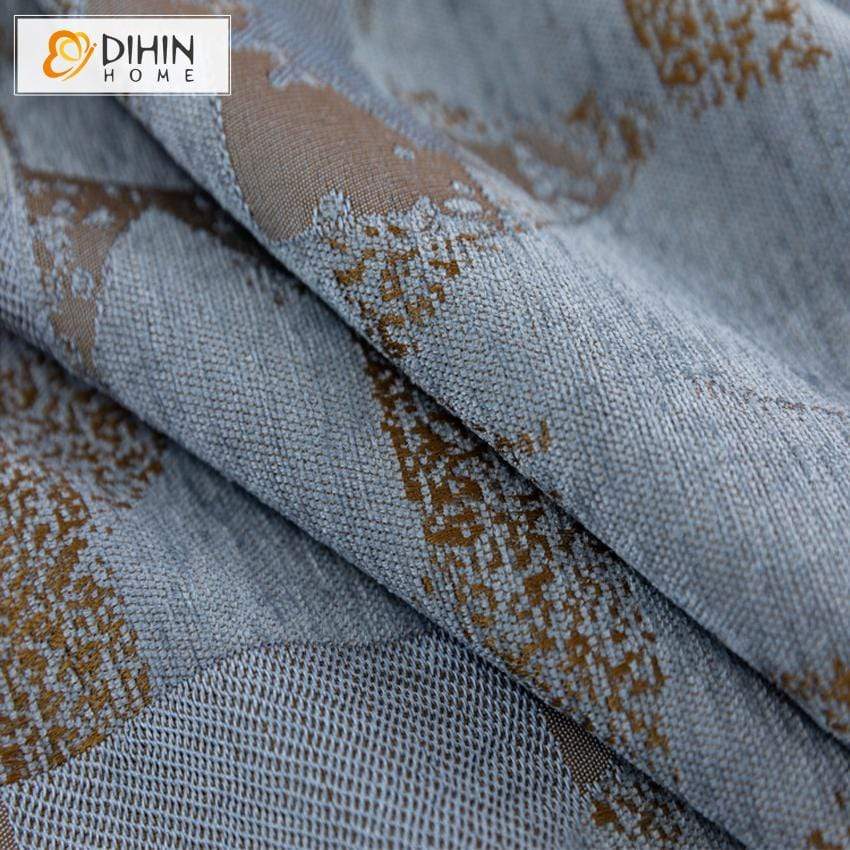 DIHIN HOME Modern Cotton Linen Geometric Curtains ,Blackout Grommet Window Curtain for Living Room ,52x63-inch,1 Panel Roman Shades Curtains Window Blinds custom curtains blackout curtains curtains for living room sheer curtains curtain fabric linen curtains kitchen curtains velvet curtains pinch pleat curtains bay window curtains outdoor curtains pleated curtains floral curtains dining room curtains kitchen valances drapes for bedroom patio curtains nursery curtains grommet curtains