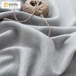 DIHIN HOME Modern Cotton Linen Light Grey Blackout Curtain,Grommet Window Curtain for Living Room ,52x63-inch,1 Panel Roman Shades Curtains Window Blinds custom curtains blackout curtains curtains for living room sheer curtains curtain fabric linen curtains kitchen curtains velvet curtains pinch pleat curtains bay window curtains outdoor curtains pleated curtains floral curtains dining room curtains kitchen valances drapes for bedroom patio curtains nursery curtains grommet curtains