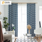 DIHIN HOME Modern Cotton / Linen Luxury Geometric Printed,Blackout Grommet Window Curtain for Living Room ,52x63-inch,1 Panel Roman Shades Curtains Window Blinds custom curtains blackout curtains curtains for living room sheer curtains curtain fabric linen curtains kitchen curtains velvet curtains pinch pleat curtains bay window curtains outdoor curtains pleated curtains floral curtains dining room curtains kitchen valances drapes for bedroom patio curtains nursery curtains grommet curtains