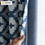 DIHIN HOME Modern Cotton / Linen Luxury Geometric Printed,Blackout Grommet Window Curtain for Living Room ,52x63-inch,1 Panel Roman Shades Curtains Window Blinds custom curtains blackout curtains curtains for living room sheer curtains curtain fabric linen curtains kitchen curtains velvet curtains pinch pleat curtains bay window curtains outdoor curtains pleated curtains floral curtains dining room curtains kitchen valances drapes for bedroom patio curtains nursery curtains grommet curtains