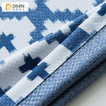DIHIN HOME Modern Cotton / Linen Luxury Geometric Printed,Blackout Grommet Window Curtain for Living Room ,52x63-inch,1 Panel Roman Shades Curtains Window Blinds custom curtains blackout curtains curtains for living room sheer curtains curtain fabric linen curtains kitchen curtains velvet curtains pinch pleat curtains bay window curtains outdoor curtains pleated curtains floral curtains dining room curtains kitchen valances drapes for bedroom patio curtains nursery curtains grommet curtains