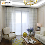 DIHIN HOME Modern Cotton Linen Striped,Blackout Grommet Window Curtain for Living Room ,52x63-inch,1 Panel Roman Shades Curtains Window Blinds custom curtains blackout curtains curtains for living room sheer curtains curtain fabric linen curtains kitchen curtains velvet curtains pinch pleat curtains bay window curtains outdoor curtains pleated curtains floral curtains dining room curtains kitchen valances drapes for bedroom patio curtains nursery curtains grommet curtains