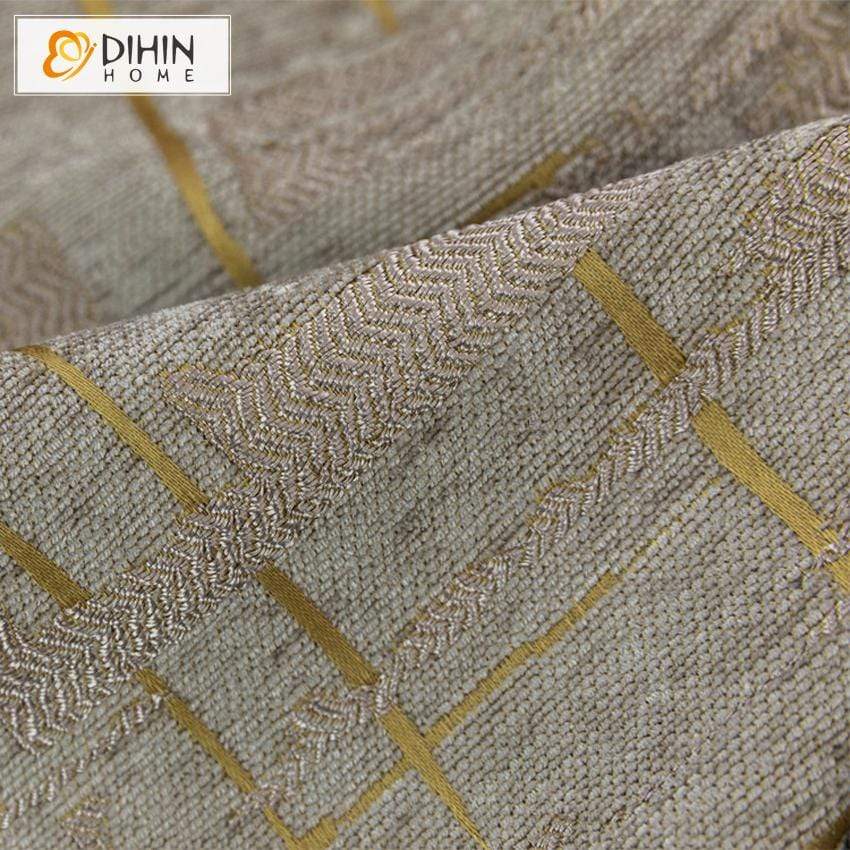 DIHIN HOME Modern Cotton Linen Striped Curtains ,Blackout Grommet Window Curtain for Living Room ,52x63-inch,1 Panel Roman Shades Curtains Window Blinds custom curtains blackout curtains curtains for living room sheer curtains curtain fabric linen curtains kitchen curtains velvet curtains pinch pleat curtains bay window curtains outdoor curtains pleated curtains floral curtains dining room curtains kitchen valances drapes for bedroom patio curtains nursery curtains grommet curtains