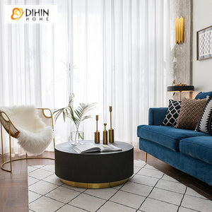 DIHIN HOME Modern Cotton Linen White Striped Sheer Curtain,Grommet Window Curtain for Living Room ,52x63-inch,1 Panel Roman Shades Curtains Window Blinds custom curtains blackout curtains curtains for living room sheer curtains curtain fabric linen curtains kitchen curtains velvet curtains pinch pleat curtains bay window curtains outdoor curtains pleated curtains floral curtains dining room curtains kitchen valances drapes for bedroom patio curtains nursery curtains grommet curtains
