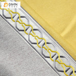 DIHIN HOME Modern Cotton Linen Yellow and Grey Stitching Curtains With Lace,Grommet Window Curtain for Living Room,52x63-inch,1 Panel Roman Shades Curtains Window Blinds custom curtains blackout curtains curtains for living room sheer curtains curtain fabric linen curtains kitchen curtains velvet curtains pinch pleat curtains bay window curtains outdoor curtains pleated curtains floral curtains dining room curtains kitchen valances drapes for bedroom patio curtains nursery curtains grommet curtains