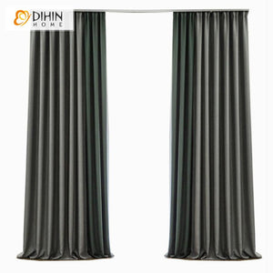 DIHIN HOME Modern Customized Houndstooth Jacquard,Blackout Grommet Window Curtain for Living Room ,52x63-inch,1 Panel Roman Shades Curtains Window Blinds custom curtains blackout curtains curtains for living room sheer curtains curtain fabric linen curtains kitchen curtains velvet curtains pinch pleat curtains bay window curtains outdoor curtains pleated curtains floral curtains dining room curtains kitchen valances drapes for bedroom patio curtains nursery curtains grommet curtains