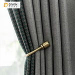 DIHIN HOME Modern Customized Houndstooth Jacquard,Blackout Grommet Window Curtain for Living Room ,52x63-inch,1 Panel Roman Shades Curtains Window Blinds custom curtains blackout curtains curtains for living room sheer curtains curtain fabric linen curtains kitchen curtains velvet curtains pinch pleat curtains bay window curtains outdoor curtains pleated curtains floral curtains dining room curtains kitchen valances drapes for bedroom patio curtains nursery curtains grommet curtains