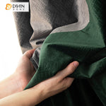 DIHIN HOME Modern Dark Green and Grey Embossed Curtains,Blackout Curtains Grommet Window Curtain for Living Room ,52x63-inch,1 Panel Roman Shades Curtains Window Blinds custom curtains blackout curtains curtains for living room sheer curtains curtain fabric linen curtains kitchen curtains velvet curtains pinch pleat curtains bay window curtains outdoor curtains pleated curtains floral curtains dining room curtains kitchen valances drapes for bedroom patio curtains nursery curtains grommet curtains