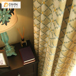 DIHIN HOME Modern Double Sides Jacquard Geometric Curtains,Blackout Curtains Grommet Window Curtain for Living Room ,52x63-inch,1 Panel Roman Shades Curtains Window Blinds custom curtains blackout curtains curtains for living room sheer curtains curtain fabric linen curtains kitchen curtains velvet curtains pinch pleat curtains bay window curtains outdoor curtains pleated curtains floral curtains dining room curtains kitchen valances drapes for bedroom patio curtains nursery curtains grommet curtains