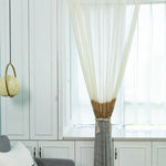 DIHIN HOME Modern Emboridered,Sheer Curtain, Grommet Window Curtain for Living Room ,52x63-inch,1 Panel Roman Shades Curtains Window Blinds custom curtains blackout curtains curtains for living room sheer curtains curtain fabric linen curtains kitchen curtains velvet curtains pinch pleat curtains bay window curtains outdoor curtains pleated curtains floral curtains dining room curtains kitchen valances drapes for bedroom patio curtains nursery curtains grommet curtains
