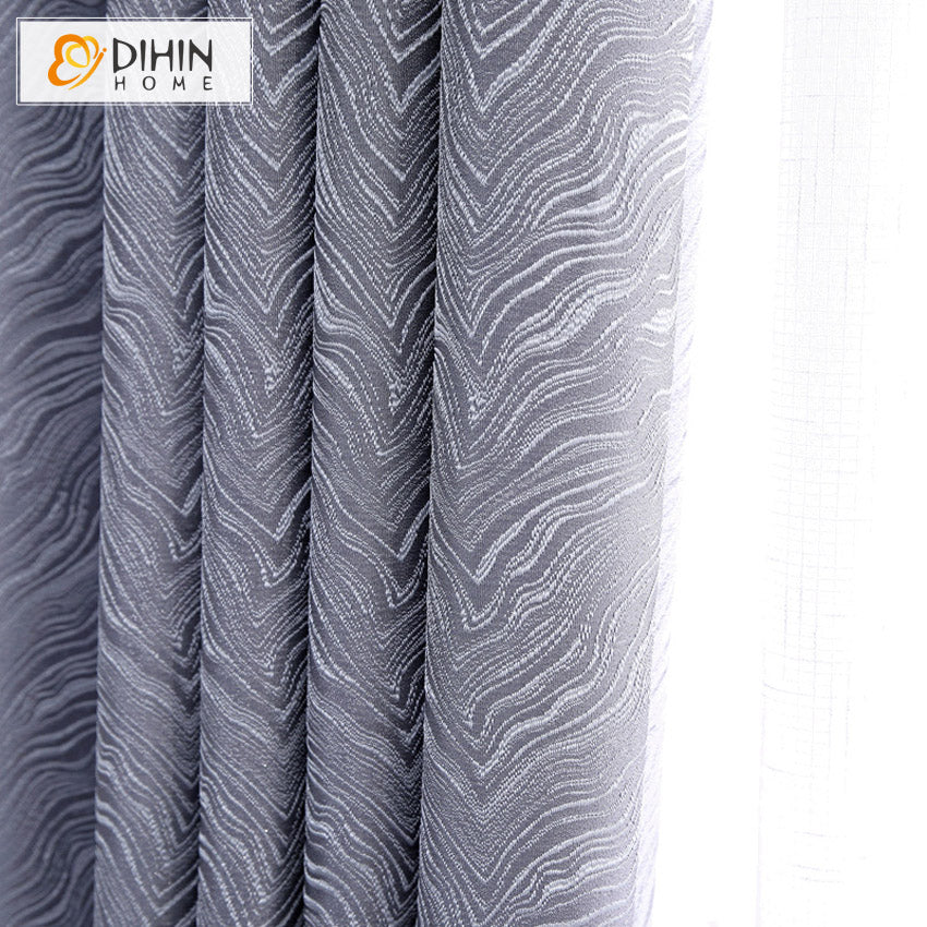 DIHIN HOME Modern Fashion Abstract Striped,Blackout Grommet Window Curtain for Living Room,1 Panel Roman Shades Curtains Window Blinds custom curtains blackout curtains curtains for living room sheer curtains curtain fabric linen curtains kitchen curtains velvet curtains pinch pleat curtains bay window curtains outdoor curtains pleated curtains floral curtains dining room curtains kitchen valances drapes for bedroom patio curtains nursery curtains grommet curtains