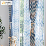 DIHIN HOME Modern Fashion Blue Color Geometric Printed,Blackout Grommet Window Curtain for Living Room ,52x63-inch,1 Panel Roman Shades Curtains Window Blinds custom curtains blackout curtains curtains for living room sheer curtains curtain fabric linen curtains kitchen curtains velvet curtains pinch pleat curtains bay window curtains outdoor curtains pleated curtains floral curtains dining room curtains kitchen valances drapes for bedroom patio curtains nursery curtains grommet curtains