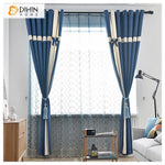 DIHIN HOME Modern Fashion Blue Striped Curtains,Blackout Grommet Window Curtain for Living Room ,52x63-inch,1 Panel Roman Shades Curtains Window Blinds custom curtains blackout curtains curtains for living room sheer curtains curtain fabric linen curtains kitchen curtains velvet curtains pinch pleat curtains bay window curtains outdoor curtains pleated curtains floral curtains dining room curtains kitchen valances drapes for bedroom patio curtains nursery curtains grommet curtains