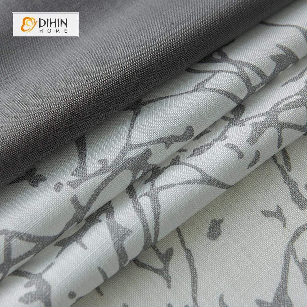 DIHIN HOME Modern Fashion Spliced Curtains，Blackout Grommet Window Curtain for Living Room ,52x63-inch,1 Panel Roman Shades Curtains Window Blinds custom curtains blackout curtains curtains for living room sheer curtains curtain fabric linen curtains kitchen curtains velvet curtains pinch pleat curtains bay window curtains outdoor curtains pleated curtains floral curtains dining room curtains kitchen valances drapes for bedroom patio curtains nursery curtains grommet curtains