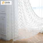 DIHIN HOME Modern Fashion Waves Sheer Curtain, Grommet Window Curtain for Living Room ,52x63-inch,1 Panel Roman Shades Curtains Window Blinds custom curtains blackout curtains curtains for living room sheer curtains curtain fabric linen curtains kitchen curtains velvet curtains pinch pleat curtains bay window curtains outdoor curtains pleated curtains floral curtains dining room curtains kitchen valances drapes for bedroom patio curtains nursery curtains grommet curtains
