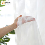 DIHIN HOME Modern Fashion Waves Sheer Curtain, Grommet Window Curtain for Living Room ,52x63-inch,1 Panel Roman Shades Curtains Window Blinds custom curtains blackout curtains curtains for living room sheer curtains curtain fabric linen curtains kitchen curtains velvet curtains pinch pleat curtains bay window curtains outdoor curtains pleated curtains floral curtains dining room curtains kitchen valances drapes for bedroom patio curtains nursery curtains grommet curtains