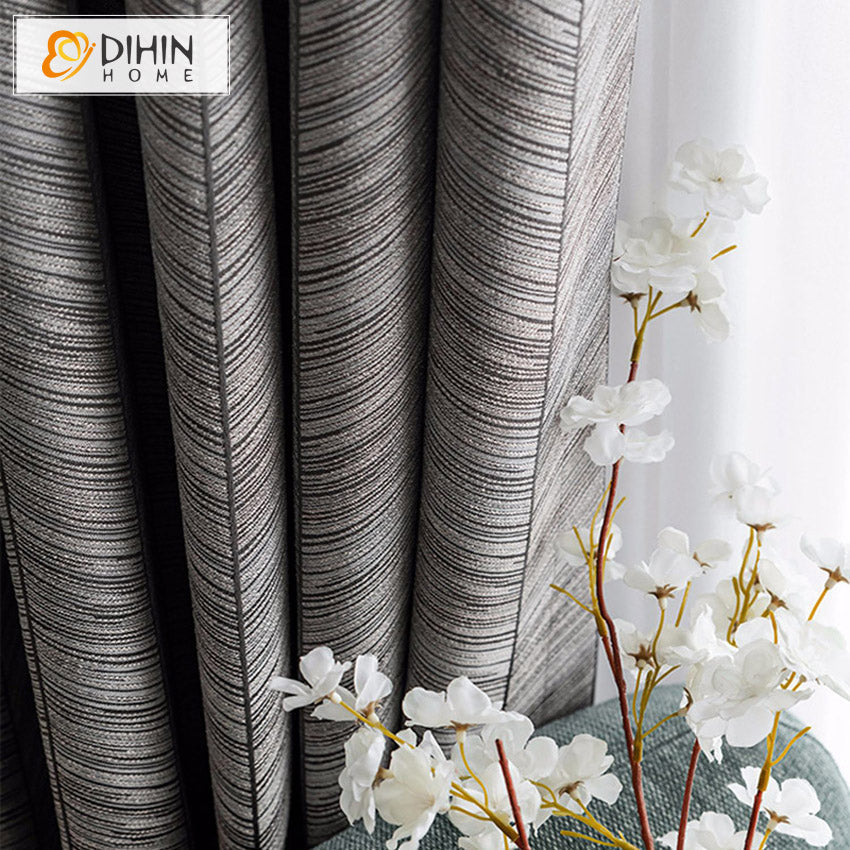 DIHIN HOME Modern Fishbone Pattern Jacquard Curtains,Grommet Window Curtain for Living Room ,52x63-inch,1 Panel Roman Shades Curtains Window Blinds custom curtains blackout curtains curtains for living room sheer curtains curtain fabric linen curtains kitchen curtains velvet curtains pinch pleat curtains bay window curtains outdoor curtains pleated curtains floral curtains dining room curtains kitchen valances drapes for bedroom patio curtains nursery curtains grommet curtains