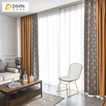 DIHIN HOME Modern Geometric Argyle Embroidered,Blackout Grommet Window Curtain for Living Room ,52x63-inch,1 Panel Roman Shades Curtains Window Blinds custom curtains blackout curtains curtains for living room sheer curtains curtain fabric linen curtains kitchen curtains velvet curtains pinch pleat curtains bay window curtains outdoor curtains pleated curtains floral curtains dining room curtains kitchen valances drapes for bedroom patio curtains nursery curtains grommet curtains