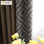 DIHIN HOME Modern Geometric Cotton / Linen Farbic Spliced,Blackout Grommet Window Curtain for Living Room ,52x63-inch,1 Panel Roman Shades Curtains Window Blinds custom curtains blackout curtains curtains for living room sheer curtains curtain fabric linen curtains kitchen curtains velvet curtains pinch pleat curtains bay window curtains outdoor curtains pleated curtains floral curtains dining room curtains kitchen valances drapes for bedroom patio curtains nursery curtains grommet curtains
