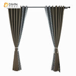 DIHIN HOME Modern Geometric Cotton / Linen Farbic Spliced,Blackout Grommet Window Curtain for Living Room ,52x63-inch,1 Panel Roman Shades Curtains Window Blinds custom curtains blackout curtains curtains for living room sheer curtains curtain fabric linen curtains kitchen curtains velvet curtains pinch pleat curtains bay window curtains outdoor curtains pleated curtains floral curtains dining room curtains kitchen valances drapes for bedroom patio curtains nursery curtains grommet curtains