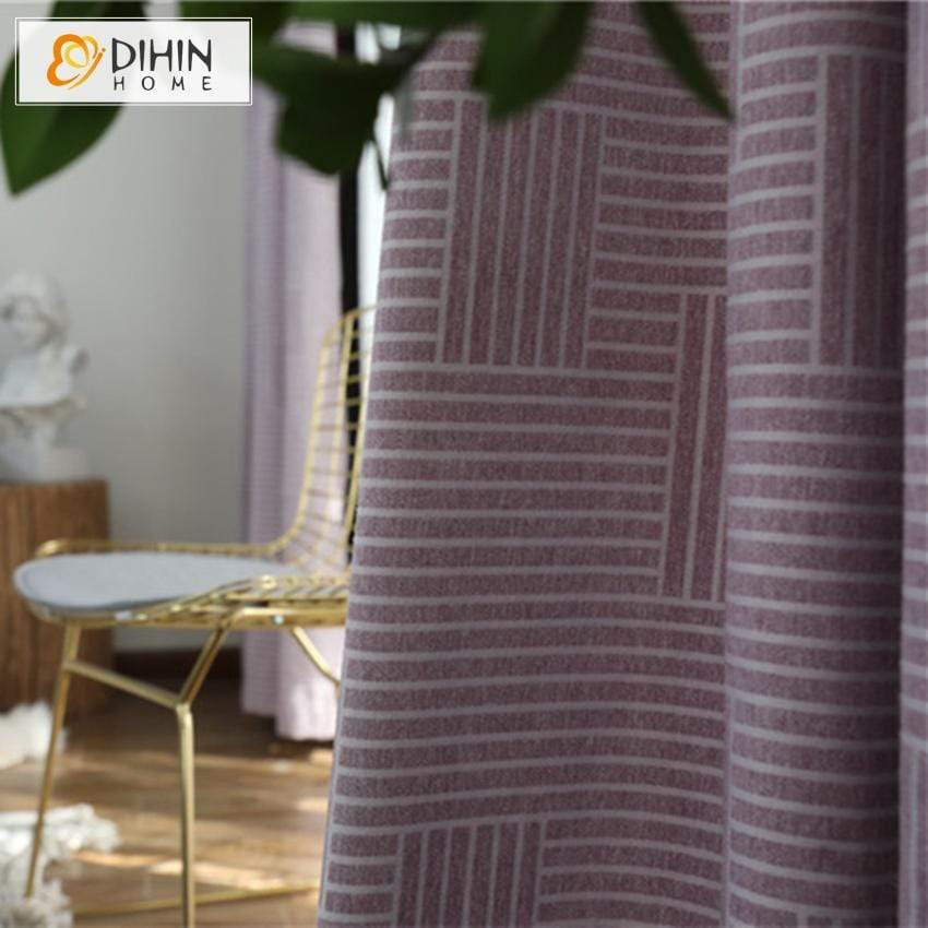 DIHIN HOME Modern Geometric Curtains,Blackout Grommet Window Curtain for Living Room ,52x63-inch,1 Panel Roman Shades Curtains Window Blinds custom curtains blackout curtains curtains for living room sheer curtains curtain fabric linen curtains kitchen curtains velvet curtains pinch pleat curtains bay window curtains outdoor curtains pleated curtains floral curtains dining room curtains kitchen valances drapes for bedroom patio curtains nursery curtains grommet curtains