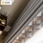 DIHIN HOME Modern Geometric Curtains ,Blackout Grommet Window Curtain for Living Room ,52x63-inch,1 Panel Roman Shades Curtains Window Blinds custom curtains blackout curtains curtains for living room sheer curtains curtain fabric linen curtains kitchen curtains velvet curtains pinch pleat curtains bay window curtains outdoor curtains pleated curtains floral curtains dining room curtains kitchen valances drapes for bedroom patio curtains nursery curtains grommet curtains