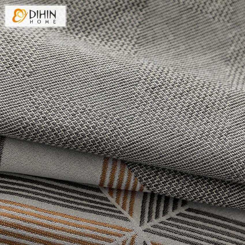 DIHIN HOME Modern Geometric Curtains ,Blackout Grommet Window Curtain for Living Room ,52x63-inch,1 Panel Roman Shades Curtains Window Blinds custom curtains blackout curtains curtains for living room sheer curtains curtain fabric linen curtains kitchen curtains velvet curtains pinch pleat curtains bay window curtains outdoor curtains pleated curtains floral curtains dining room curtains kitchen valances drapes for bedroom patio curtains nursery curtains grommet curtains