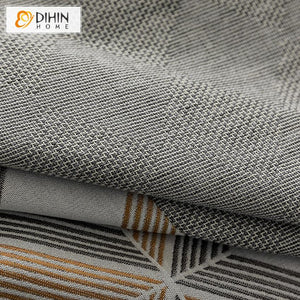 DIHIN HOME Modern Geometric Curtains ,Blackout Grommet Window Curtain for Living Room ,52x63-inch,1 Panel Roman Shades Curtains Window Blinds custom curtains blackout curtains curtains for living room sheer curtains curtain fabric linen curtains kitchen curtains velvet curtains pinch pleat curtains bay window curtains outdoor curtains pleated curtains floral curtains dining room curtains kitchen valances drapes for bedroom patio curtains nursery curtains grommet curtains