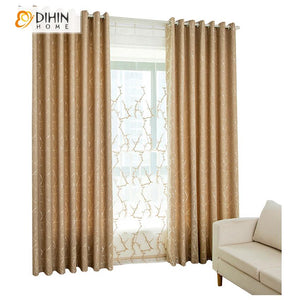 DIHIN HOME Modern Geometric Embroidered Curtains,Blackout Grommet Window Curtain for Living Room ,52x63-inch,1 Panel Roman Shades Curtains Window Blinds custom curtains blackout curtains curtains for living room sheer curtains curtain fabric linen curtains kitchen curtains velvet curtains pinch pleat curtains bay window curtains outdoor curtains pleated curtains floral curtains dining room curtains kitchen valances drapes for bedroom patio curtains nursery curtains grommet curtains