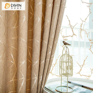 DIHIN HOME Modern Geometric Embroidered Curtains,Blackout Grommet Window Curtain for Living Room ,52x63-inch,1 Panel Roman Shades Curtains Window Blinds custom curtains blackout curtains curtains for living room sheer curtains curtain fabric linen curtains kitchen curtains velvet curtains pinch pleat curtains bay window curtains outdoor curtains pleated curtains floral curtains dining room curtains kitchen valances drapes for bedroom patio curtains nursery curtains grommet curtains