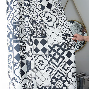 DIHIN HOME Modern Geometric Printed,Blackout Grommet Window Curtain for Living Room ,52x63-inch,1 Panel Roman Shades Curtains Window Blinds custom curtains blackout curtains curtains for living room sheer curtains curtain fabric linen curtains kitchen curtains velvet curtains pinch pleat curtains bay window curtains outdoor curtains pleated curtains floral curtains dining room curtains kitchen valances drapes for bedroom patio curtains nursery curtains grommet curtains